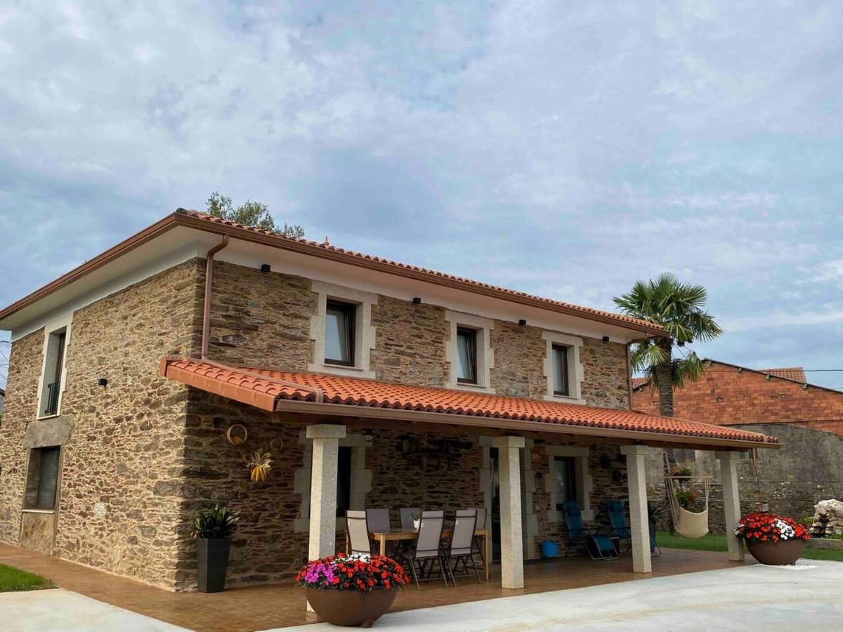 Villa Casa Fontes Rosas Touro Exterior foto