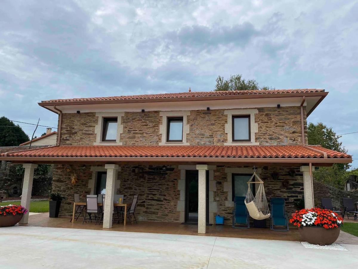 Villa Casa Fontes Rosas Touro Exterior foto